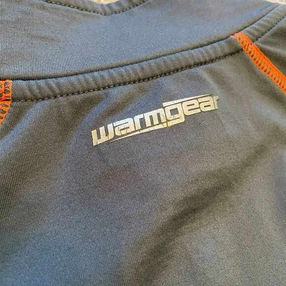 Brothers | Warm Gear Gray Black Orange 1/4 Zip Pullover Youth Small 8 Athletic - Picture 8 of 9